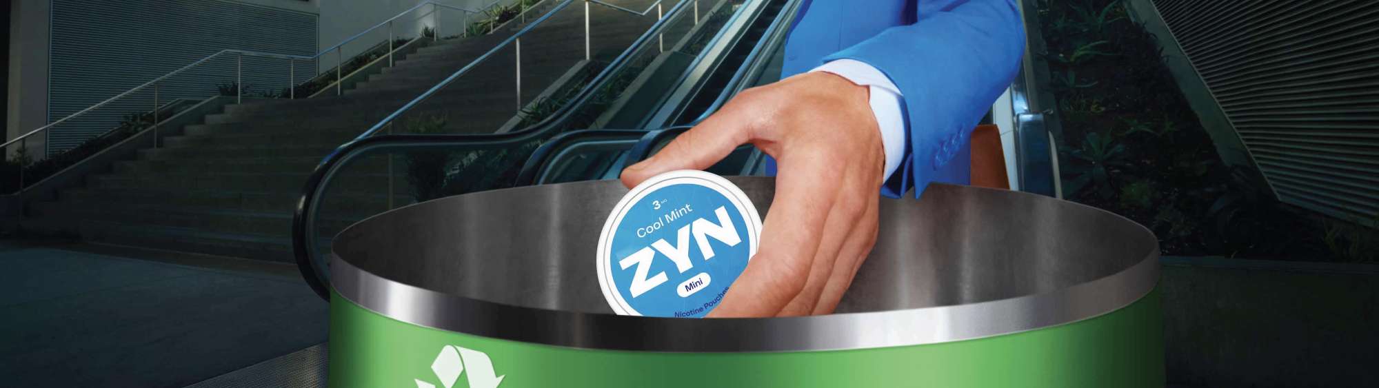كيفية التخلص من أكياس ZYN وإعادة تدويرها